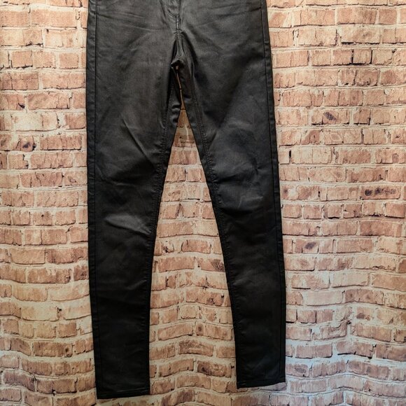 PLEASE Made In Italy European Style 100% Polyurethane Jeans Size X Small - Picture 6 of 15